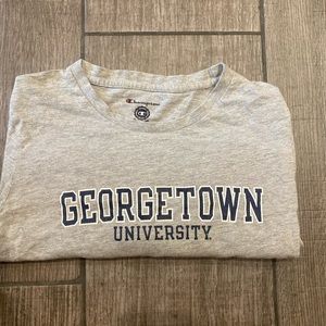 Georgetown University Long Sleeve Champion Shirt